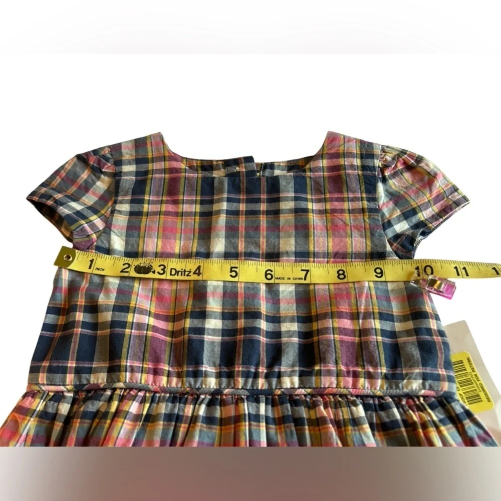 Ralph Lauren Pink and Blue Plaid Kids Dress